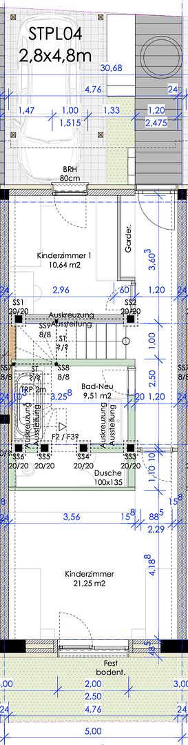 Pronájem domu 120 m², pozemek 110 m², Nufringen, Bádensko-Württembersko Pronájem domu 120 m², pozemek 110 m², Nufringen, Bádensko-Württembersko