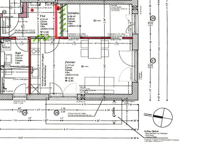 Pronájem bytu 2+1 42 m², München, Bavorsko Pronájem bytu 2+1 42 m², München, Bavorsko