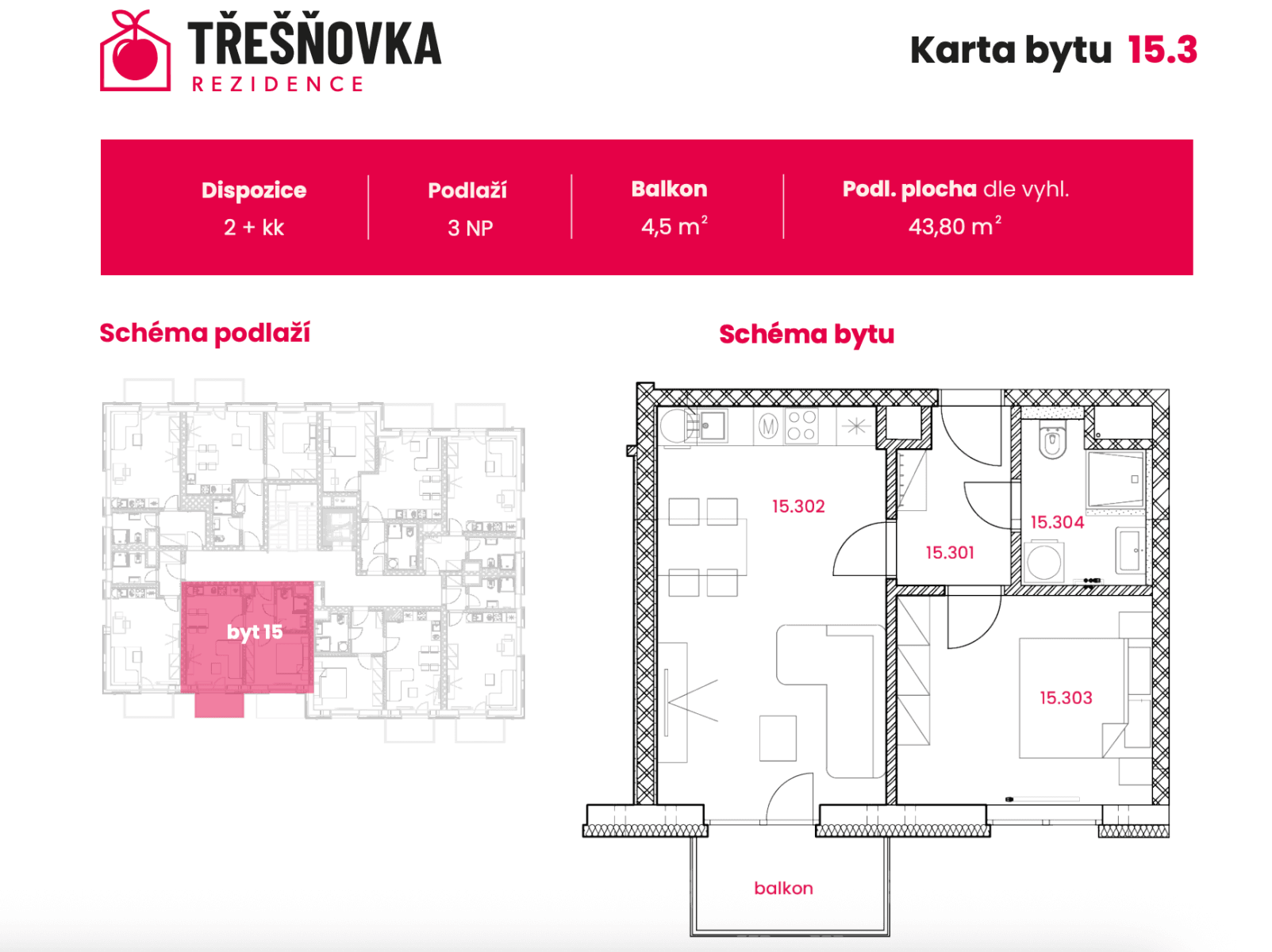 Pronájem bytu 2+kk 45 m², Pražská, Kolín, Středočeský kraj Pronájem bytu 2+kk 45 m², Pražská, Kolín, Středočeský kraj