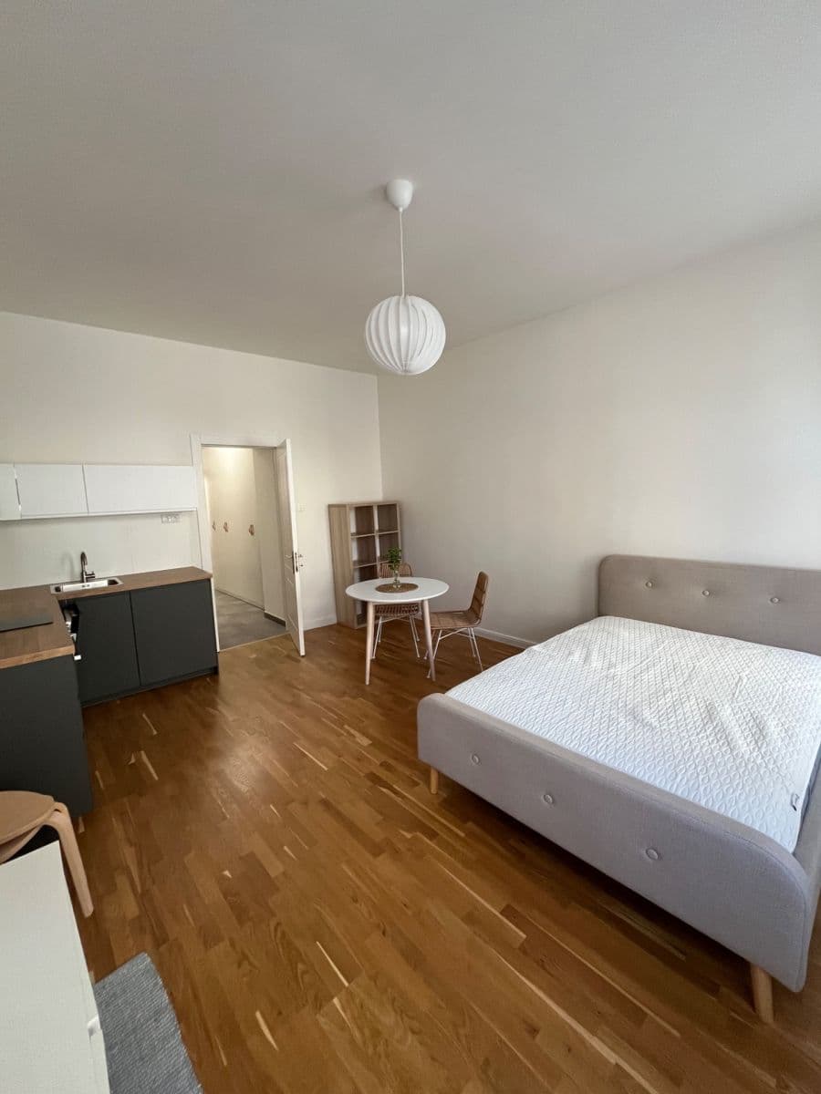 Pronájem bytu 1+kk 35 m², Vítkova, Praha, Praha Pronájem bytu 1+kk 35 m², Vítkova, Praha, Praha