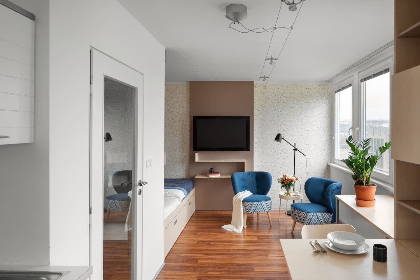 Pronájem bytu 1+kk 30 m², Molákova, Praha, Praha Pronájem bytu 1+kk 30 m², Molákova, Praha, Praha