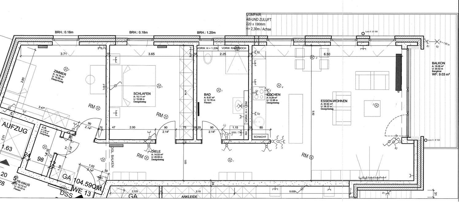 Pronájem bytu 3+1 105 m², Mühlenberg 8a, Eckernförde, Šlesvicko-Holštýnsko Pronájem bytu 3+1 105 m², Mühlenberg 8a, Eckernförde, Šlesvicko-Holštýnsko