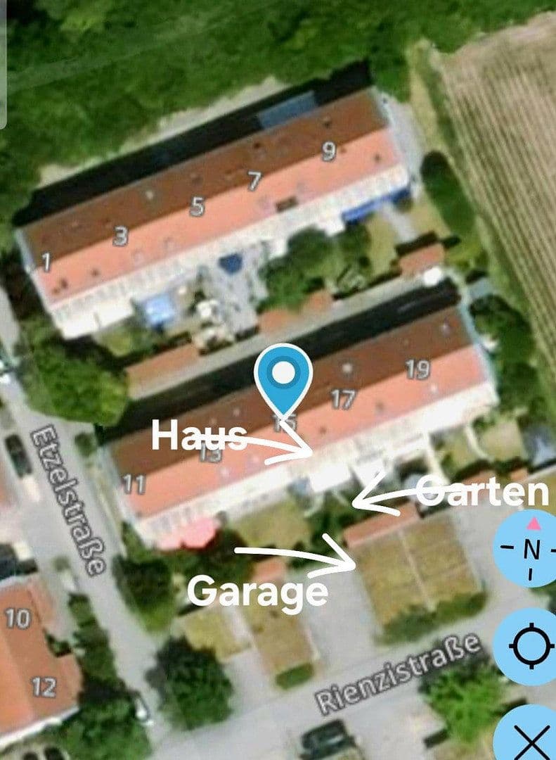 Prodej domu 103 m², pozemek 171 m², Etzelstraße 15, Roth, Bavorsko Prodej domu 103 m², pozemek 171 m², Etzelstraße 15, Roth, Bavorsko