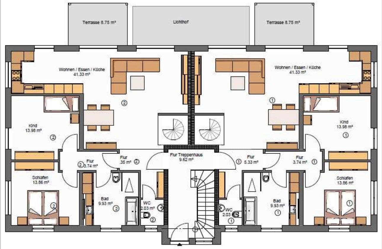 Pronájem bytu 4+1 150 m², Hamppstraße 7a, Au in der Hallertau, Bavorsko Pronájem bytu 4+1 150 m², Hamppstraße 7a, Au in der Hallertau, Bavorsko