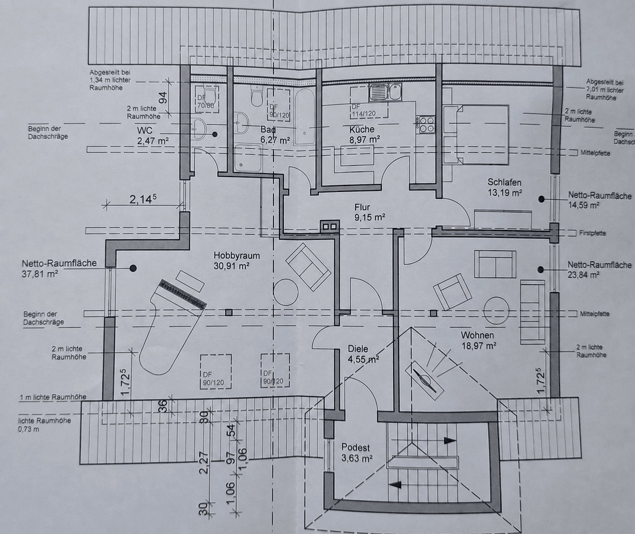 Pronájem bytu 3+1 95 m², Neuberg, Hessen Pronájem bytu 3+1 95 m², Neuberg, Hessen
