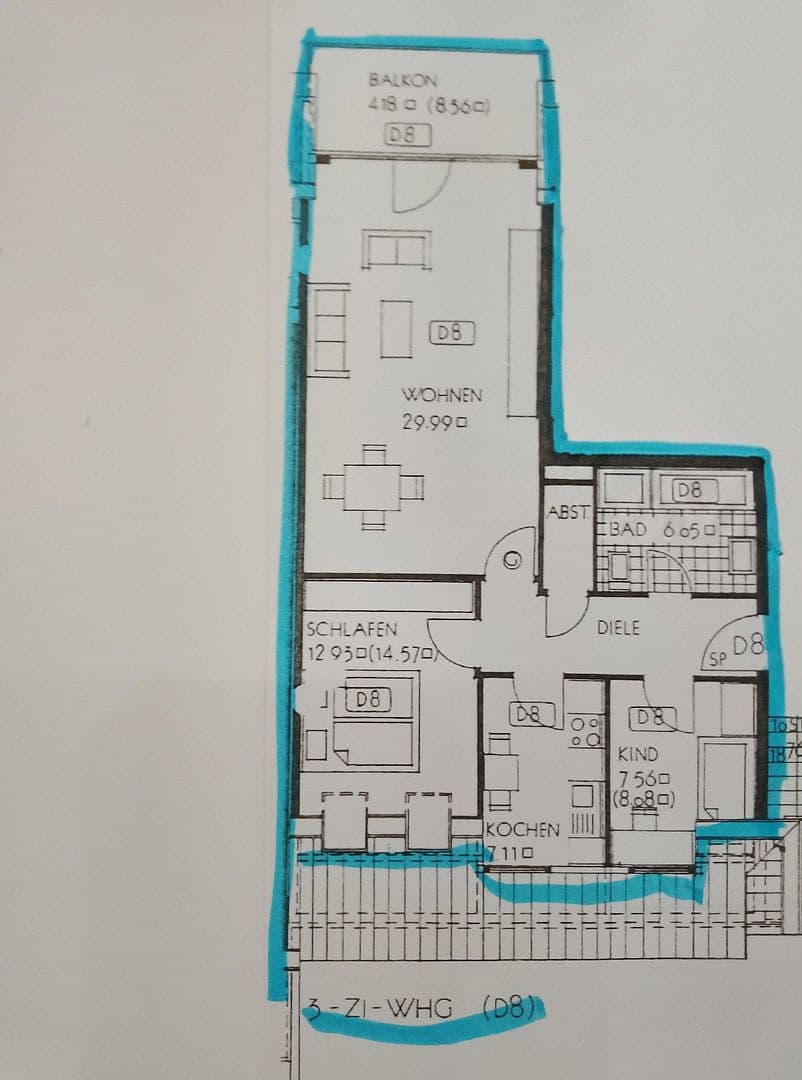 Prodej bytu 3+1 78 m², Springe, Dolní Sasko Prodej bytu 3+1 78 m², Springe, Dolní Sasko