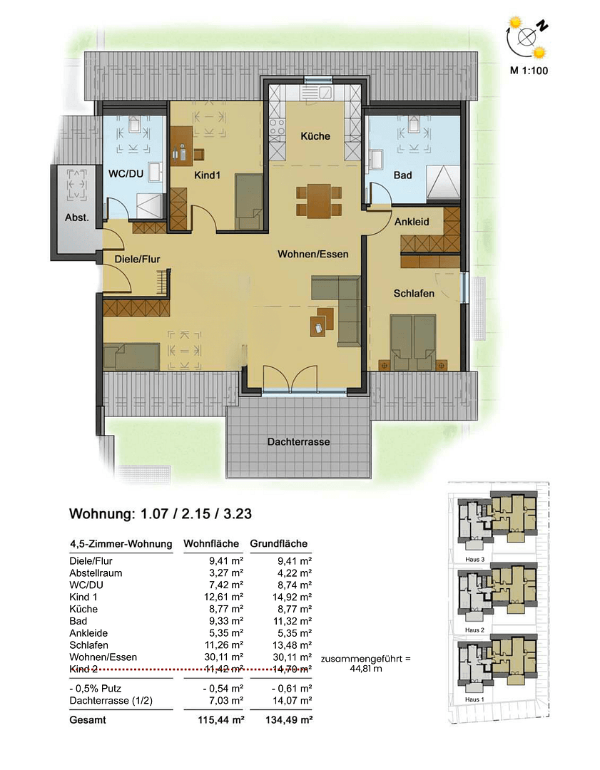 Prodej bytu 3+kk 116 m², Flein, Bádensko-Württembersko Prodej bytu 3+kk 116 m², Flein, Bádensko-Württembersko