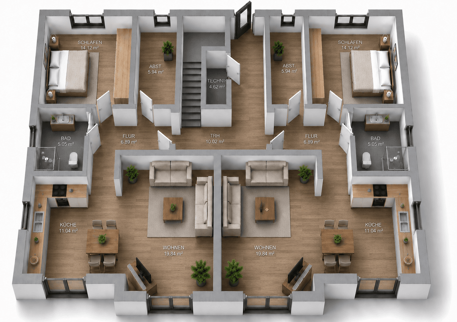 Prodej bytu 2+1 63 m², Bergstraße 19, Scheeßel, Dolní Sasko Prodej bytu 2+1 63 m², Bergstraße 19, Scheeßel, Dolní Sasko