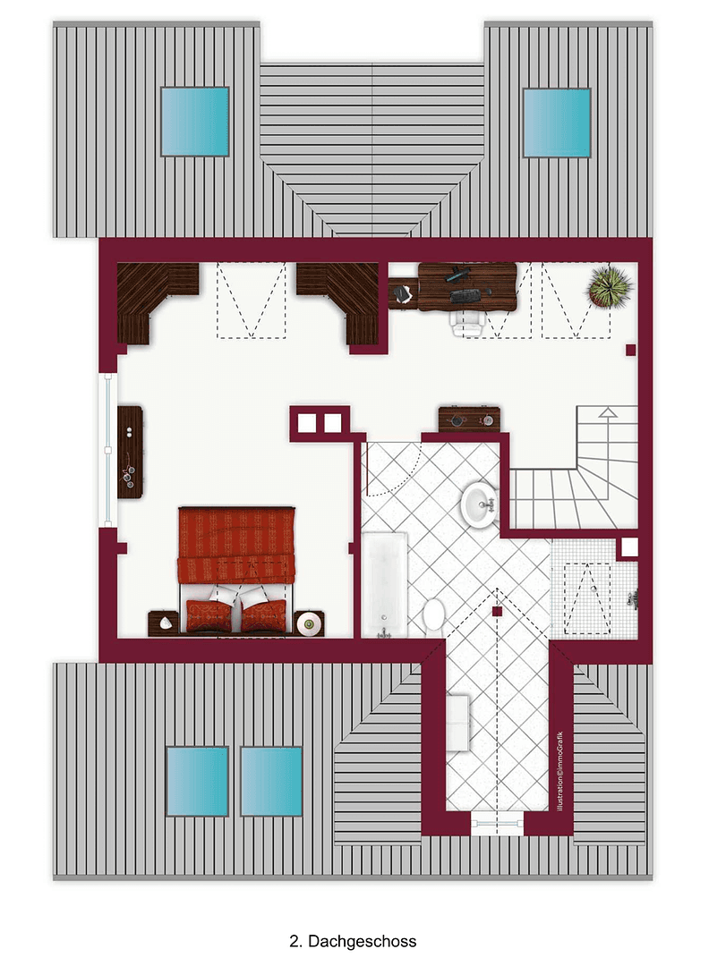 Prodej bytu 3+kk 93 m², Stuttgart, Bádensko-Württembersko Prodej bytu 3+kk 93 m², Stuttgart, Bádensko-Württembersko