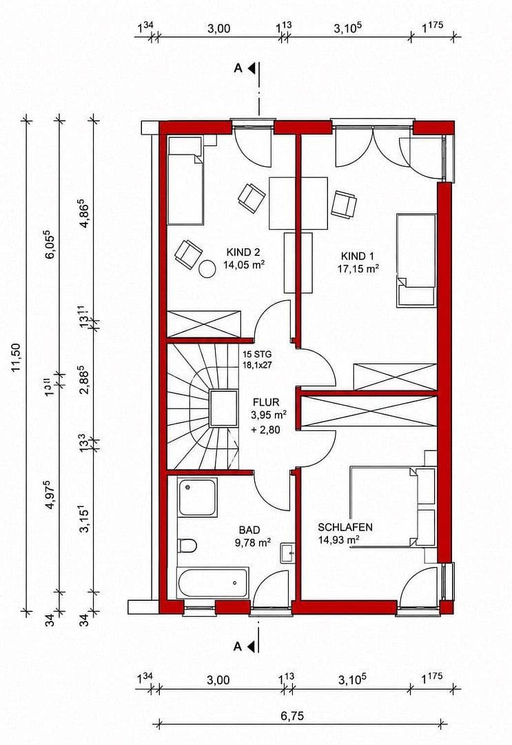 Prodej domu 144 m², pozemek 384 m², Waal, Bavorsko Prodej domu 144 m², pozemek 384 m², Waal, Bavorsko