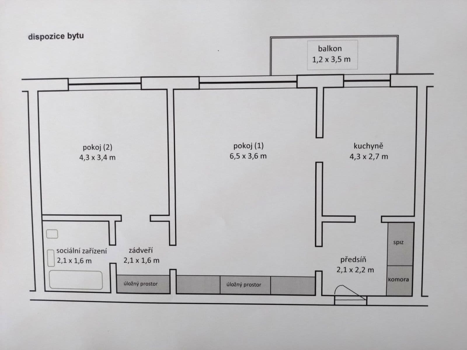 Prodej bytu 2+1 60 m², třída Tomáše Bati, Zlín, Zlínský kraj Prodej bytu 2+1 60 m², třída Tomáše Bati, Zlín, Zlínský kraj