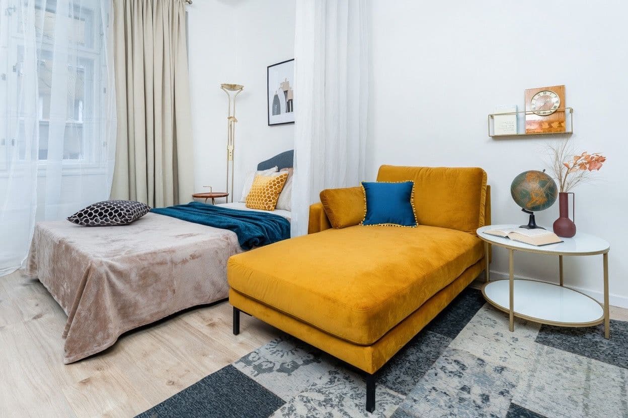 Pronájem bytu 1+kk 27 m², Žerotínova, Praha, Praha Pronájem bytu 1+kk 27 m², Žerotínova, Praha, Praha
