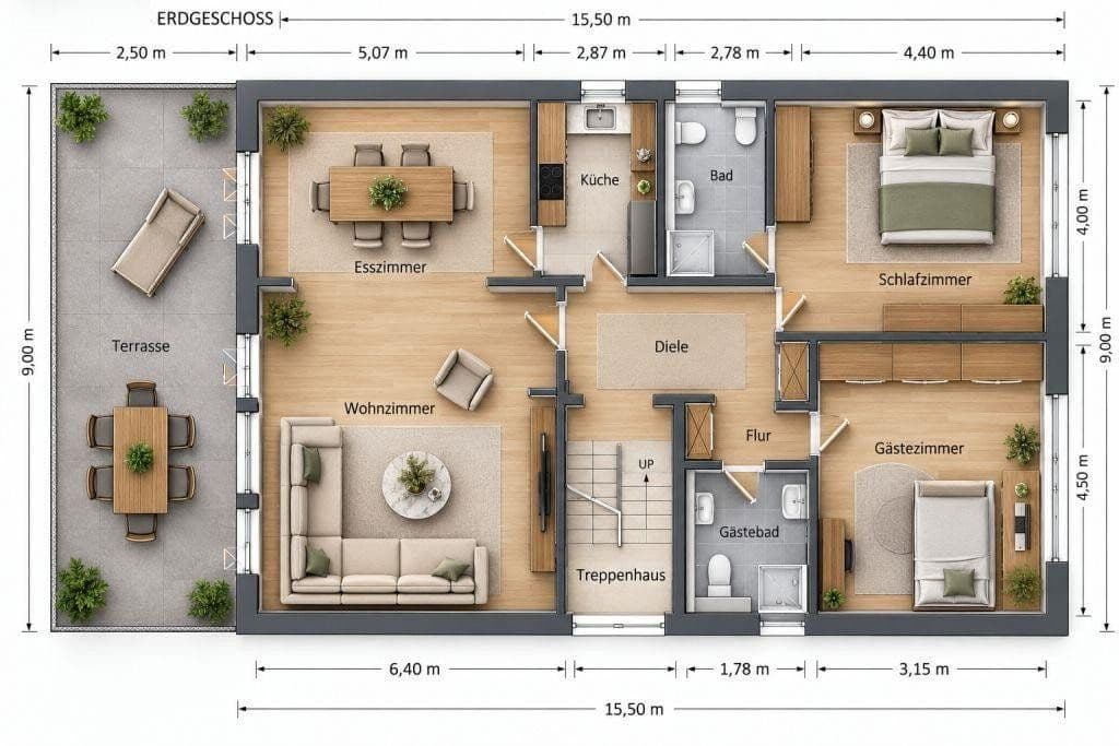 Prodej domu 242 m², pozemek 451 m², Friedrichsdorf, Hessen Prodej domu 242 m², pozemek 451 m², Friedrichsdorf, Hessen