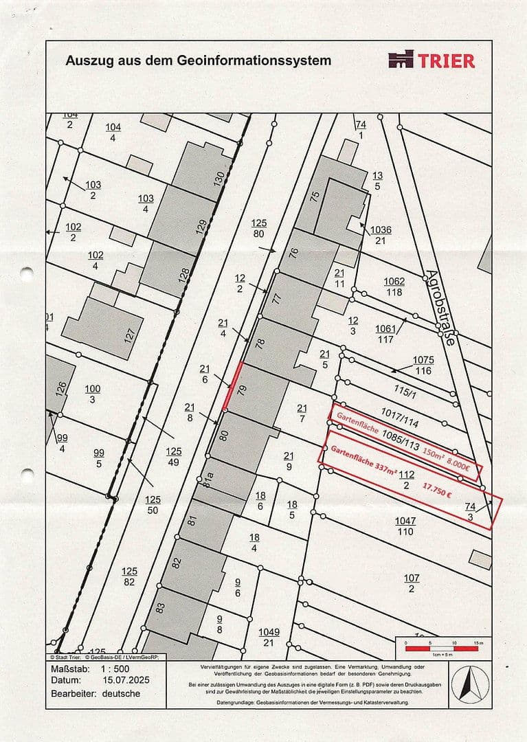 Prodej bytu 3+1 80 m², Ehranger Straße 79, Trier, Porýní-Falc Prodej bytu 3+1 80 m², Ehranger Straße 79, Trier, Porýní-Falc