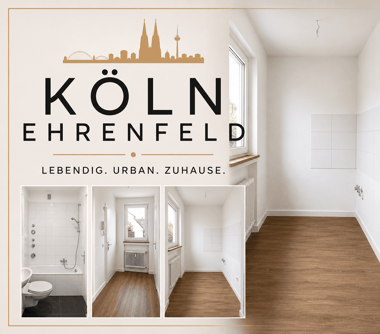 Prodej bytu 2+1 49 m², Köln, Severní Porýní-Vestfálsko Prodej bytu 2+1 49 m², Köln, Severní Porýní-Vestfálsko