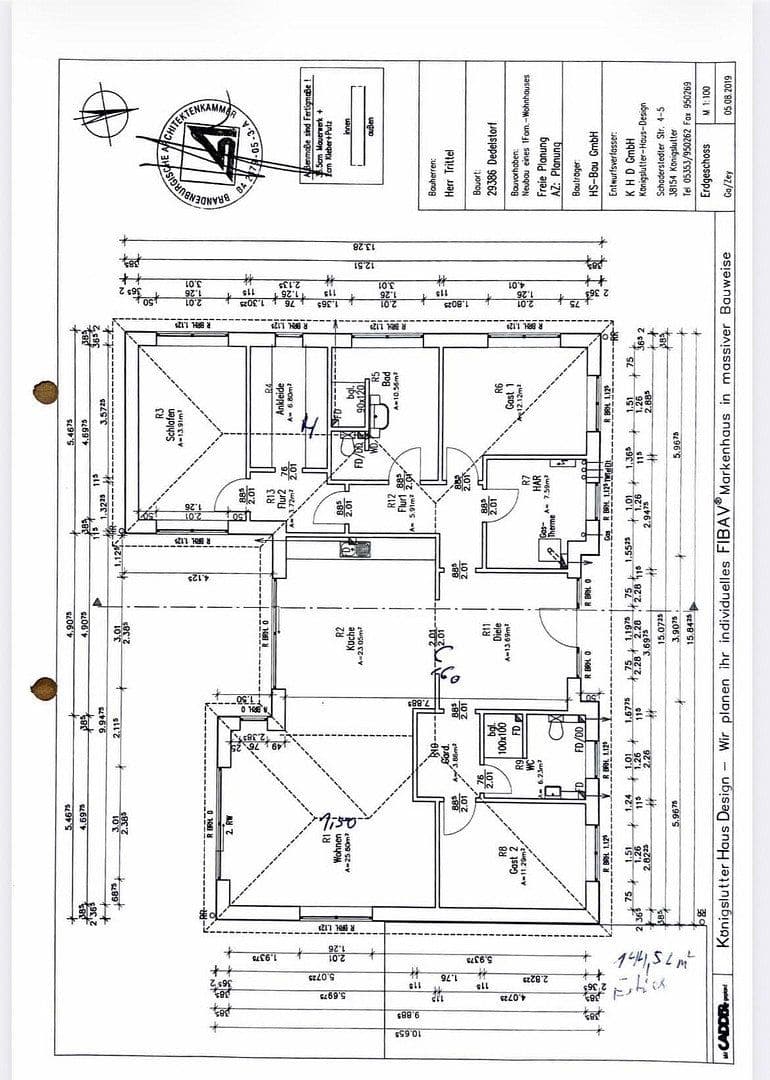 Prodej domu 153 m², pozemek 870 m², Dedelstorf, Dolní Sasko Prodej domu 153 m², pozemek 870 m², Dedelstorf, Dolní Sasko