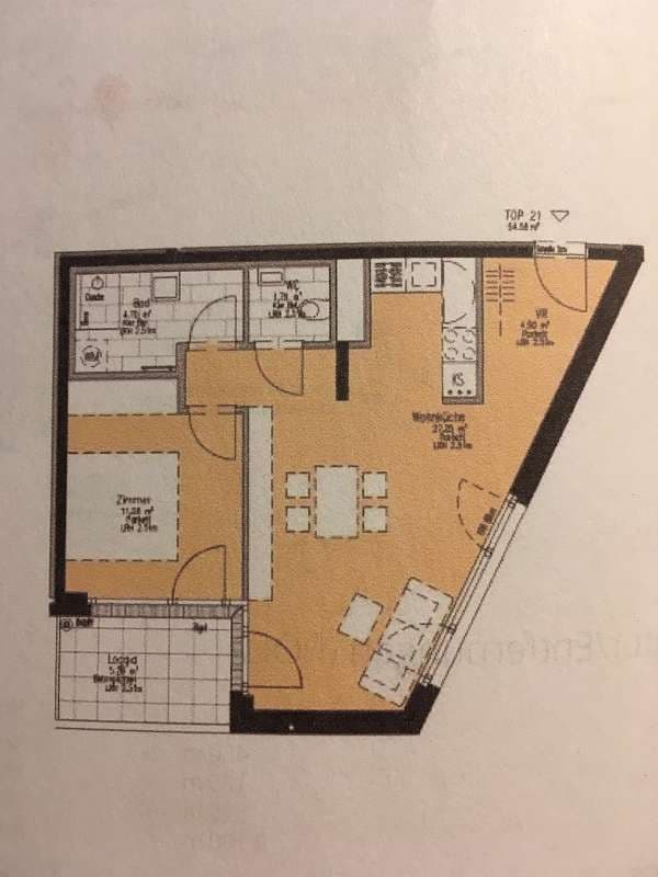 Pronájem bytu 2+1 55 m², Adolf Czettel Gasse 9, Wien, Wien Pronájem bytu 2+1 55 m², Adolf Czettel Gasse 9, Wien, Wien