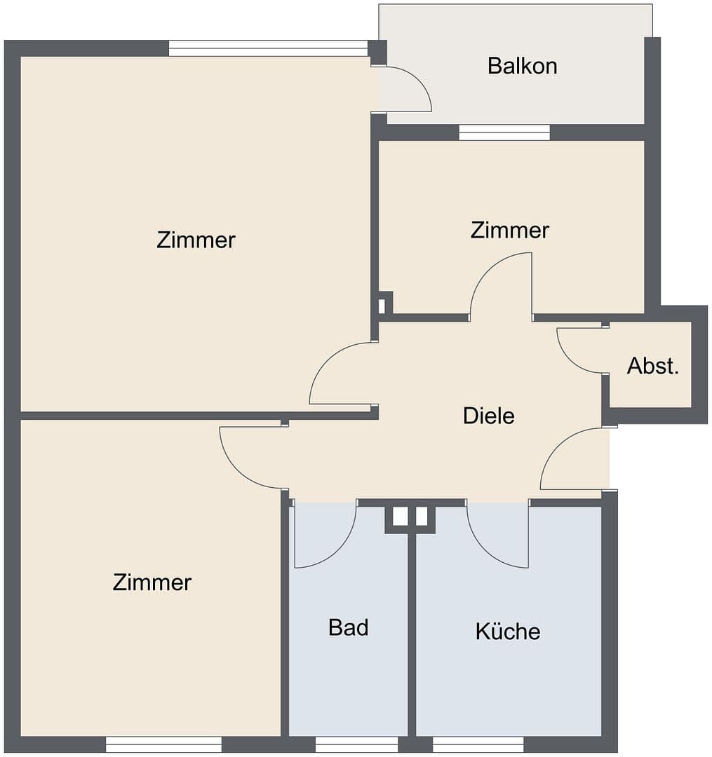 Prodej bytu 3+1 70 m², Gustav-Adolf-Straße 2, Amberg, Bavorsko Prodej bytu 3+1 70 m², Gustav-Adolf-Straße 2, Amberg, Bavorsko
