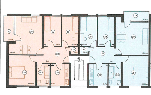 Prodej bytu 4+1 78 m², Gustav-Adolf-Straße 6, Amberg, Bavorsko Prodej bytu 4+1 78 m², Gustav-Adolf-Straße 6, Amberg, Bavorsko