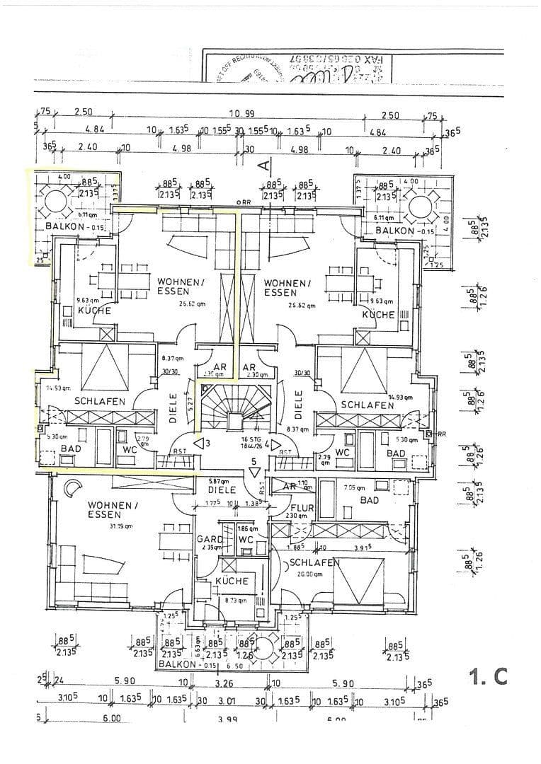 Prodej bytu 2+1 76 m², Am Neuen Garten 9a, Potsdam, Braniborsko Prodej bytu 2+1 76 m², Am Neuen Garten 9a, Potsdam, Braniborsko