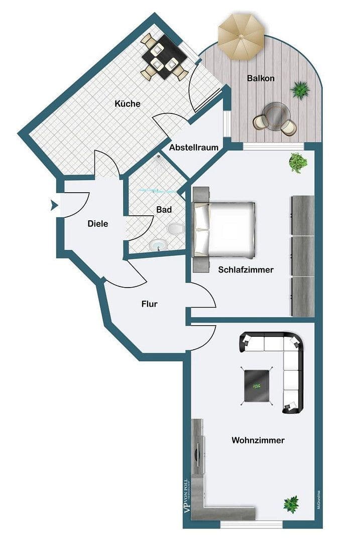 Pronájem bytu 2+1 72 m², Düsseldorf, Severní Porýní-Vestfálsko Pronájem bytu 2+1 72 m², Düsseldorf, Severní Porýní-Vestfálsko