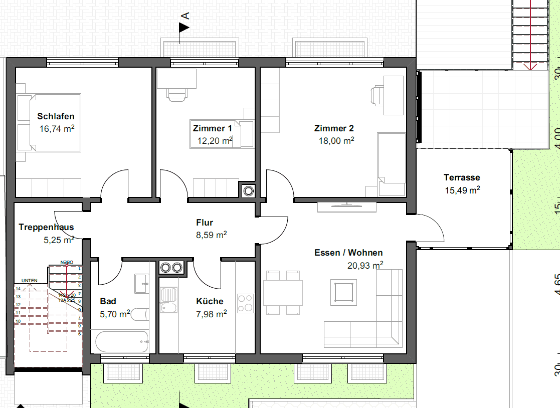Pronájem bytu 4+1 98 m², Köllestraße 25, Ulm, Bádensko-Württembersko Pronájem bytu 4+1 98 m², Köllestraße 25, Ulm, Bádensko-Württembersko