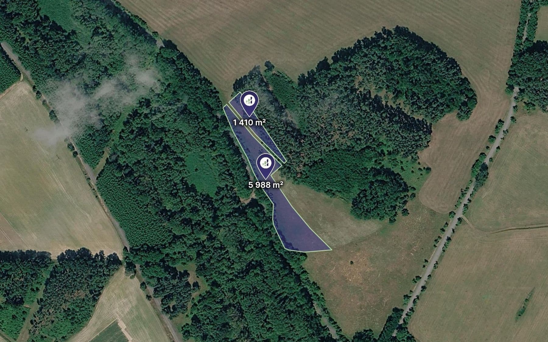 Prodej pozemku 7.398 m², Střemy, Středočeský kraj Prodej pozemku 7.398 m², Střemy, Středočeský kraj