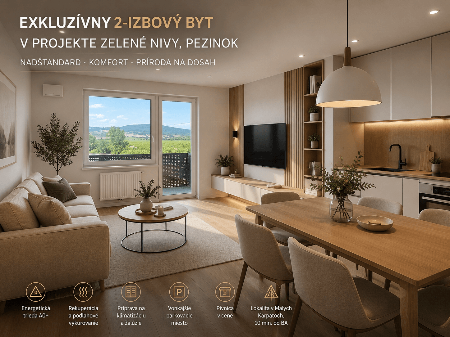 Prodej bytu 2+1 50 m², Limbašská cesta, Pezinok, Bratislavský kraj Prodej bytu 2+1 50 m², Limbašská cesta, Pezinok, Bratislavský kraj
