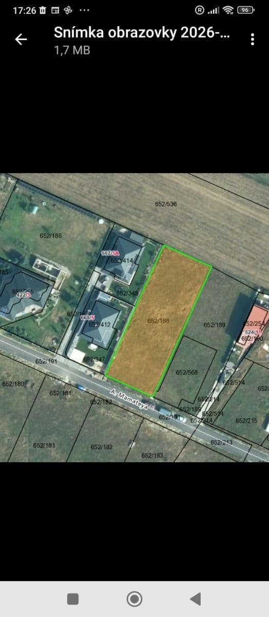 Prodej pozemku 1.143 m², Kláštor pod Znievom, Žilinský kraj Prodej pozemku 1.143 m², Kláštor pod Znievom, Žilinský kraj