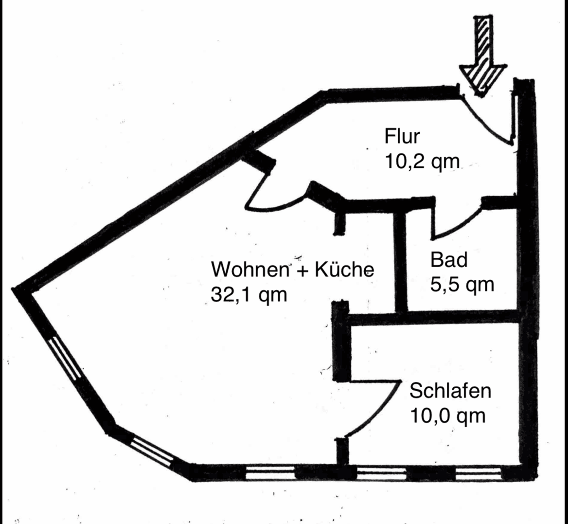 Pronájem bytu 2+1 58 m², Könneritzstraße 59, Leipzig, Sasko Pronájem bytu 2+1 58 m², Könneritzstraße 59, Leipzig, Sasko