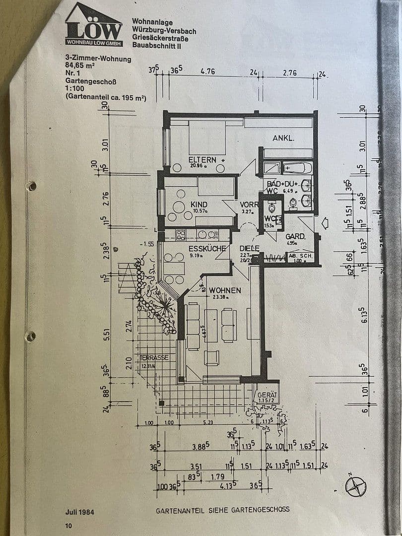 Prodej bytu 3+1 85 m², Würzburg, Bavorsko Prodej bytu 3+1 85 m², Würzburg, Bavorsko