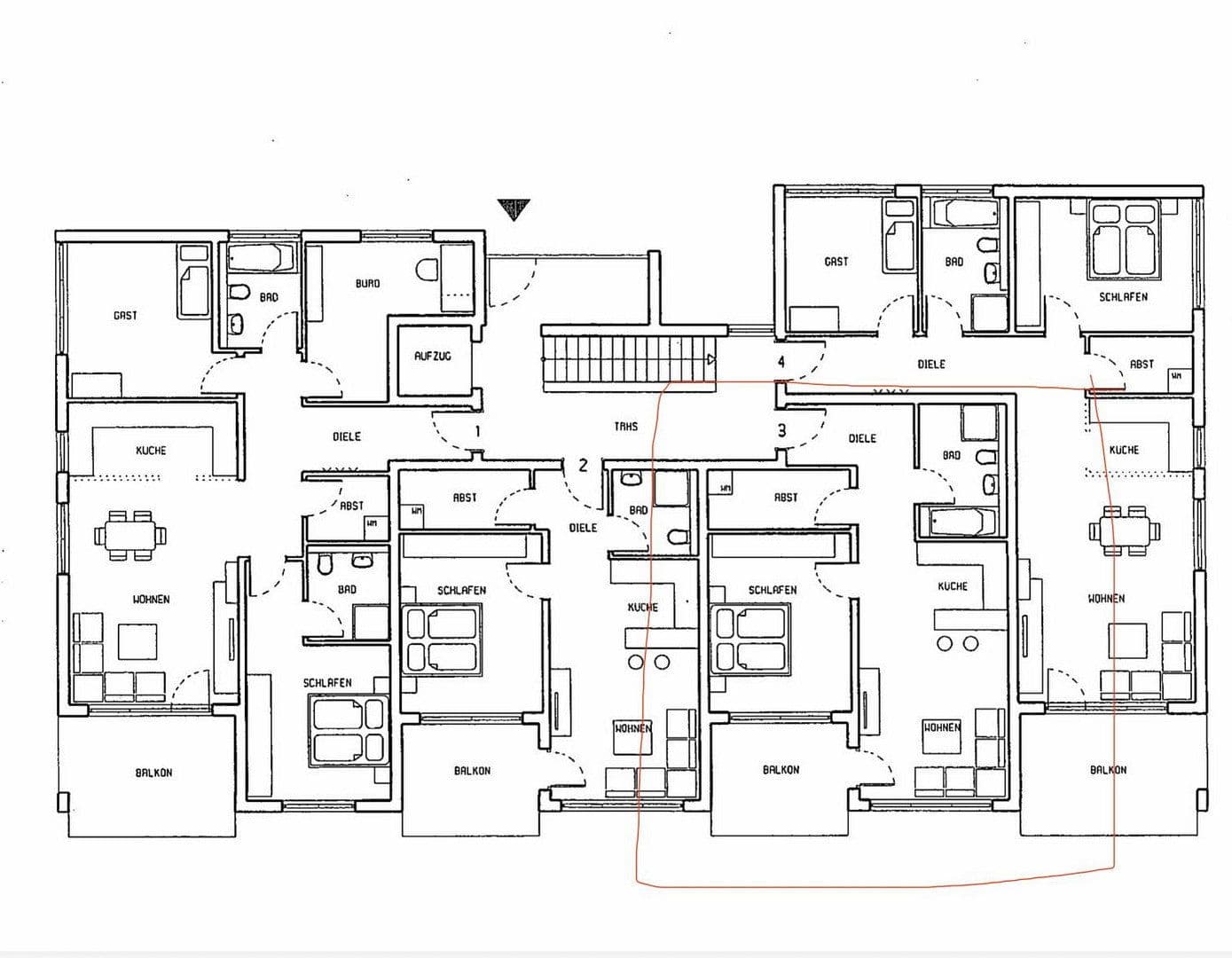 Prodej bytu 2+1 63 m², Nidda, Hessen Prodej bytu 2+1 63 m², Nidda, Hessen