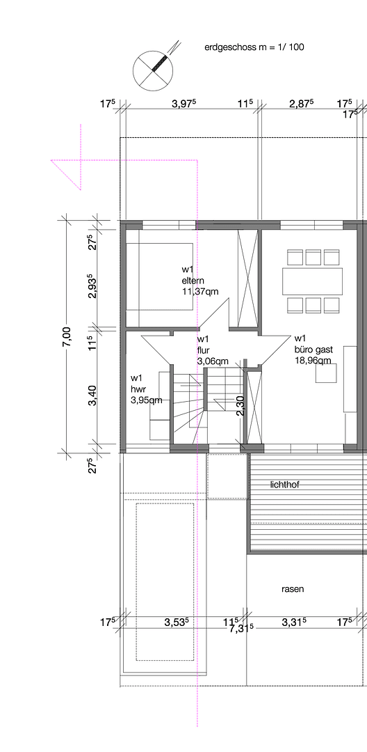 Pronájem domu 126 m², pozemek 120 m², Ulm, Bádensko-Württembersko Pronájem domu 126 m², pozemek 120 m², Ulm, Bádensko-Württembersko