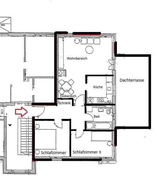 Pronájem bytu 3+1 83 m², Buchloe, Bavorsko Pronájem bytu 3+1 83 m², Buchloe, Bavorsko