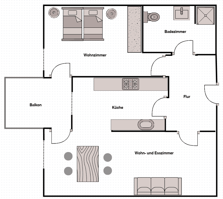 Prodej bytu 2+1 59 m², Höchberg, Bavorsko Prodej bytu 2+1 59 m², Höchberg, Bavorsko