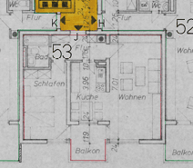 Prodej bytu 2+1 59 m², Höchberg, Bavorsko Prodej bytu 2+1 59 m², Höchberg, Bavorsko