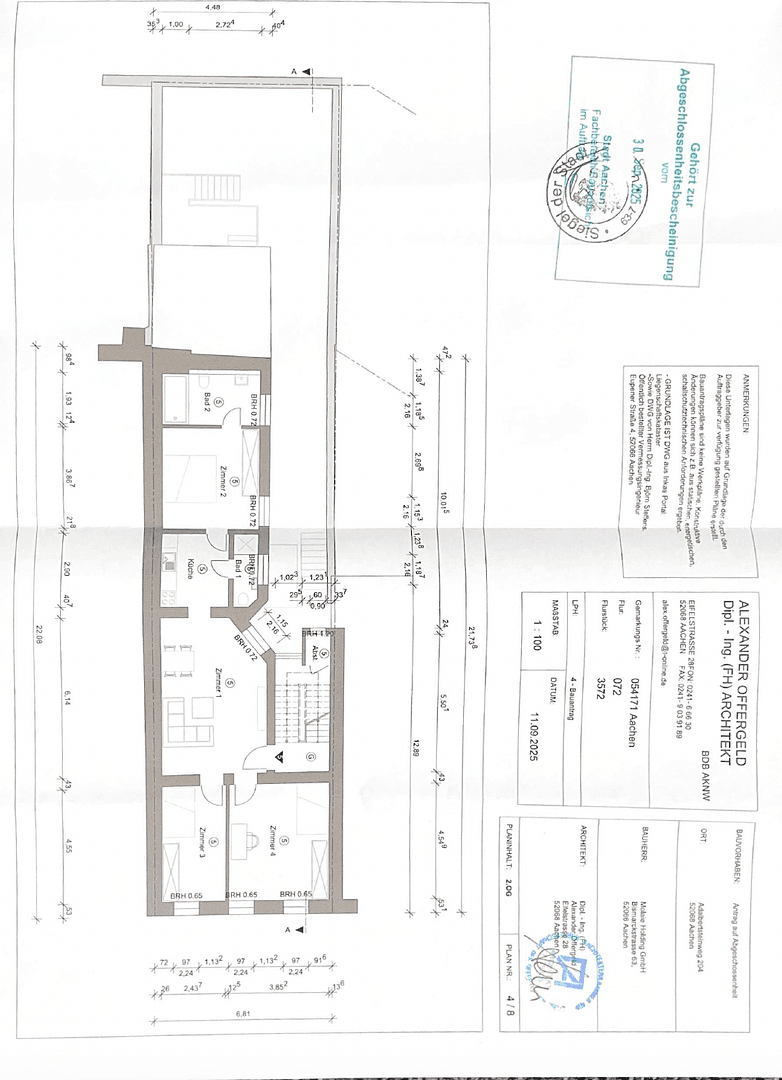 Prodej bytu 4+1 85 m², Adalbertsteinweg 204, Cáchy, Severní Porýní-Vestfálsko Prodej bytu 4+1 85 m², Adalbertsteinweg 204, Cáchy, Severní Porýní-Vestfálsko