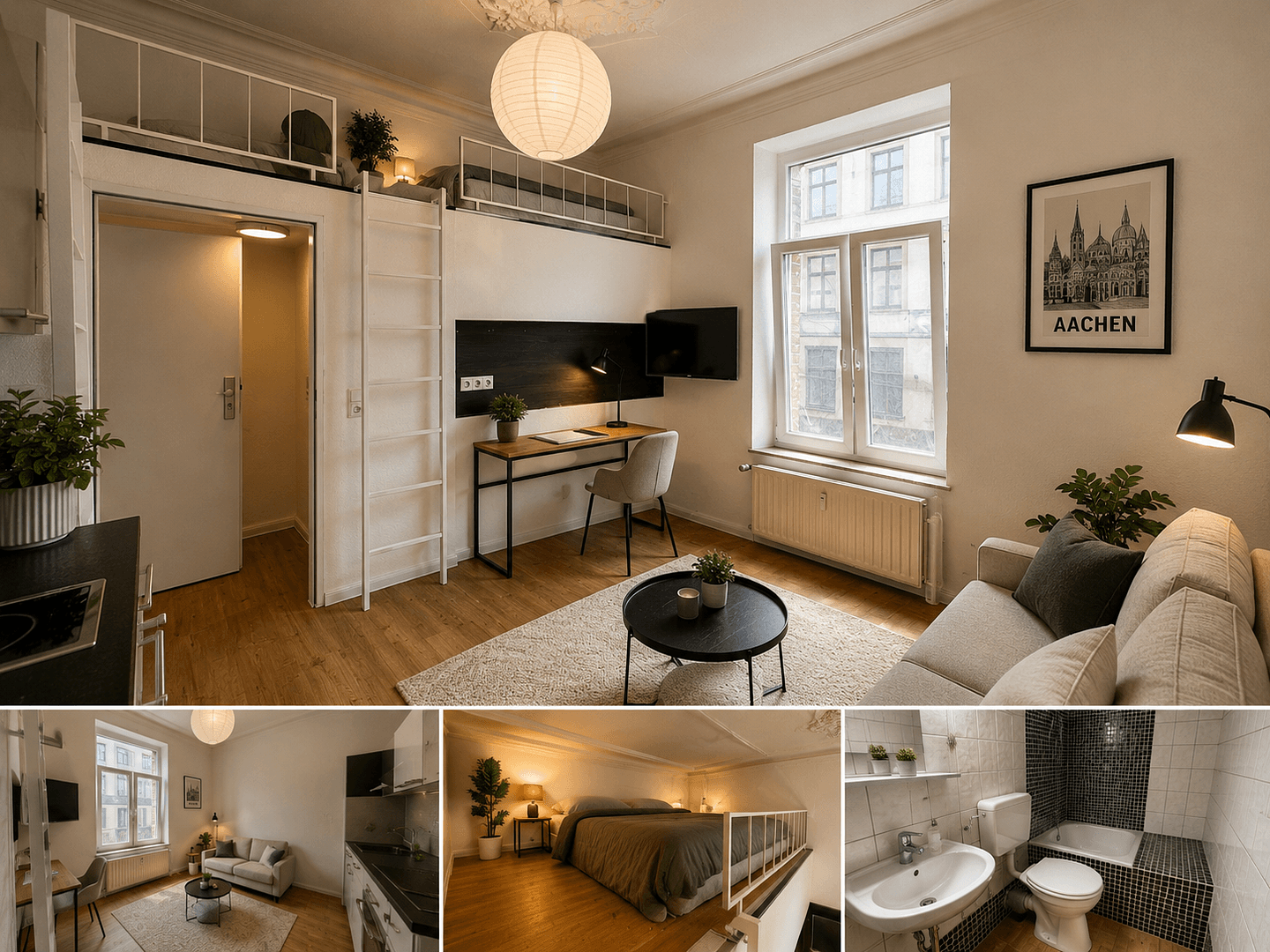 Prodej bytu 1+1 20 m², Bismarckstrasse 201, Cáchy, Severní Porýní-Vestfálsko Prodej bytu 1+1 20 m², Bismarckstrasse 201, Cáchy, Severní Porýní-Vestfálsko