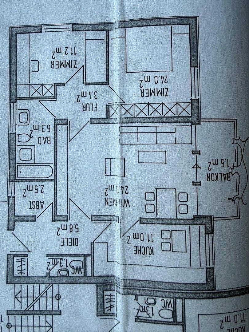 Pronájem bytu 3+1 81 m², Hochtalstr. 23, Lauda-Königshofen, Bádensko-Württembersko Pronájem bytu 3+1 81 m², Hochtalstr. 23, Lauda-Königshofen, Bádensko-Württembersko