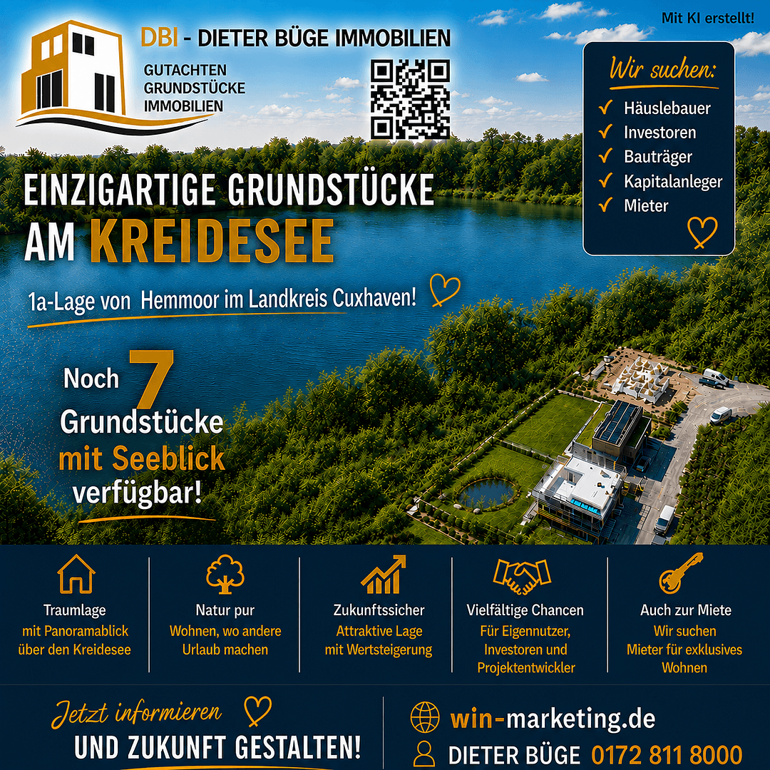 Prodej pozemku 970 m², Hemmoor, Dolní Sasko Prodej pozemku 970 m², Hemmoor, Dolní Sasko