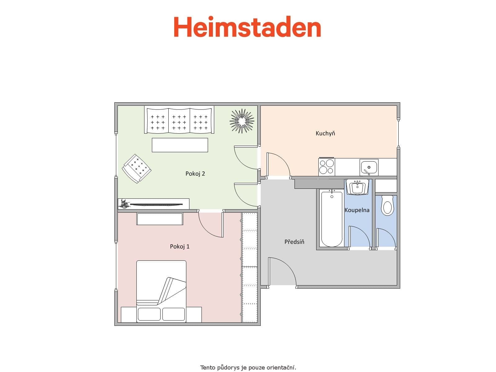 Pronájem bytu 2+1 55 m², Alšova, Havířov, Moravskoslezský kraj Pronájem bytu 2+1 55 m², Alšova, Havířov, Moravskoslezský kraj