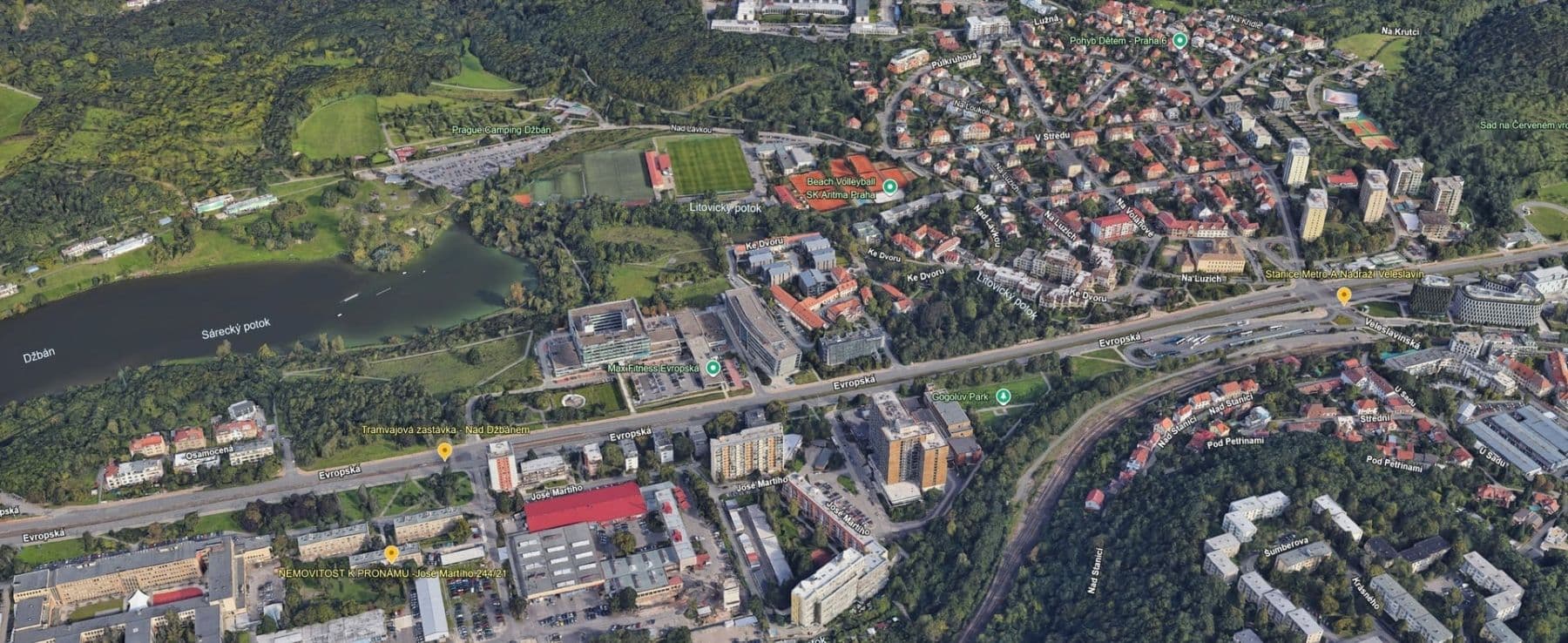 Pronájem bytu 2+1 53 m², José Martího, Praha, Praha Pronájem bytu 2+1 53 m², José Martího, Praha, Praha