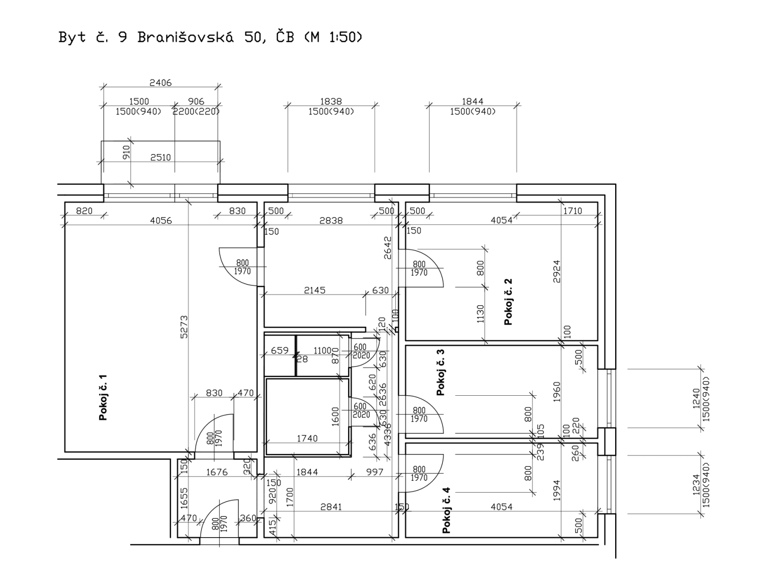 Prodej bytu 4+1 78 m², Branišovská, České Budějovice, Jihočeský kraj Prodej bytu 4+1 78 m², Branišovská, České Budějovice, Jihočeský kraj