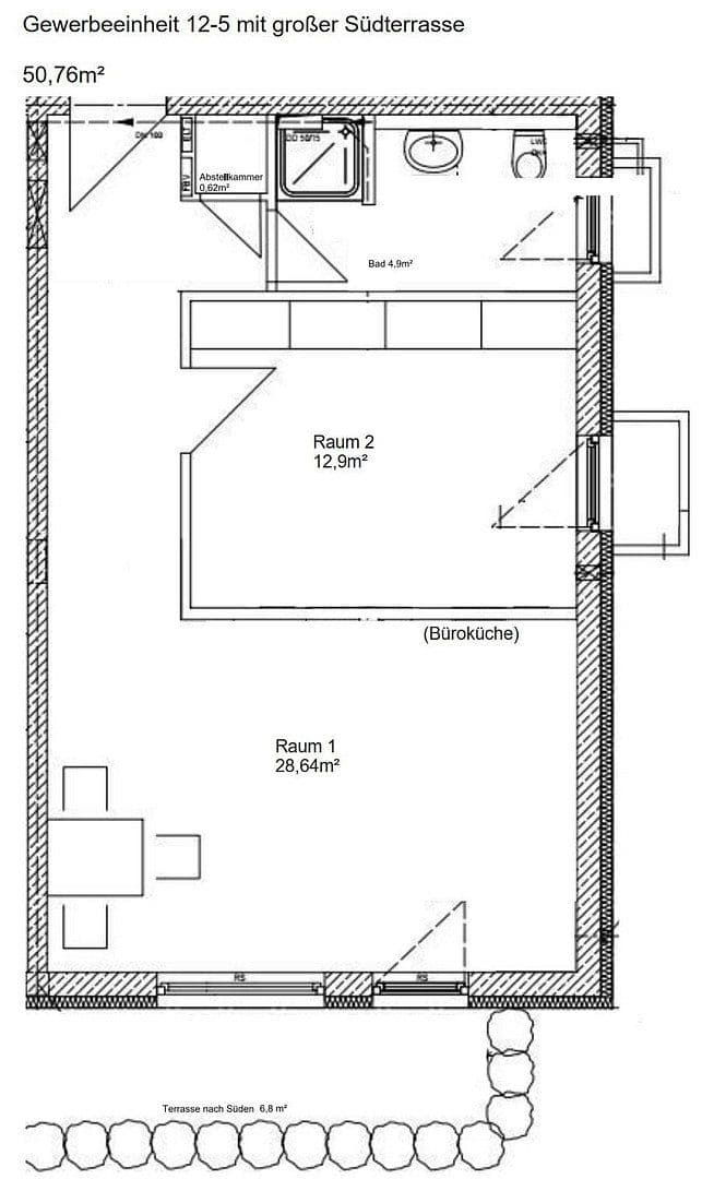 Pronájem kanceláře 45 m², Georg-Huber-Str. 12, Zorneding, Ortsteil Pöring, Bavorsko Pronájem kanceláře 45 m², Georg-Huber-Str. 12, Zorneding, Ortsteil Pöring, Bavorsko