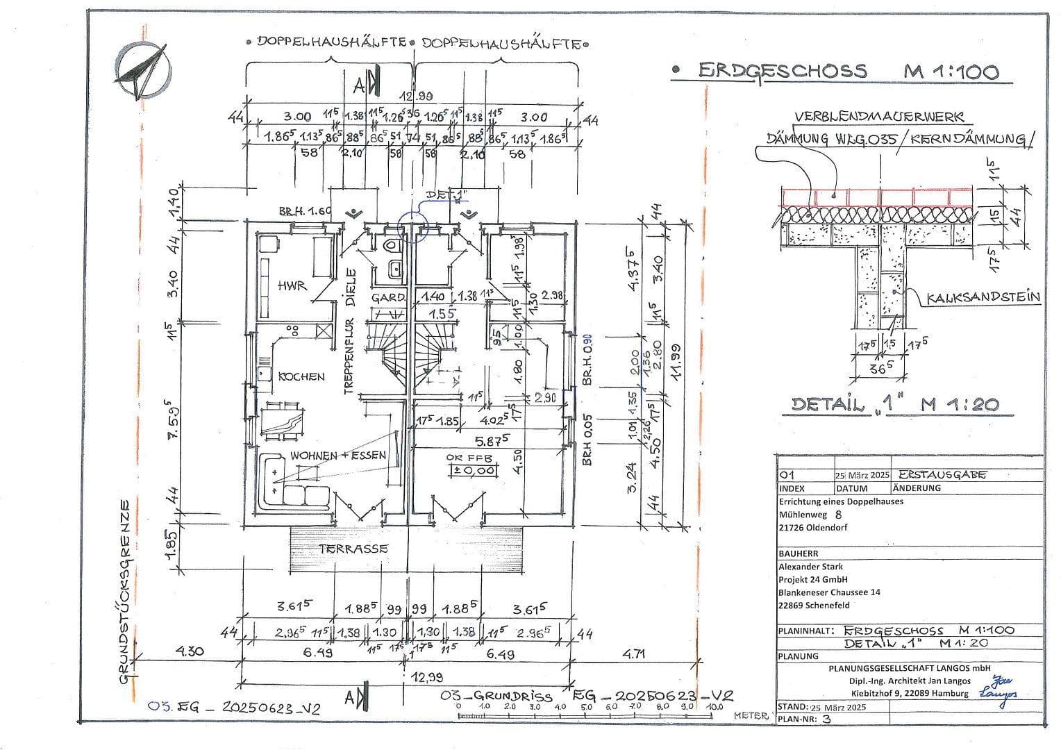 Prodej domu 114 m², pozemek 375 m², Oldendorf, Dolní Sasko Prodej domu 114 m², pozemek 375 m², Oldendorf, Dolní Sasko