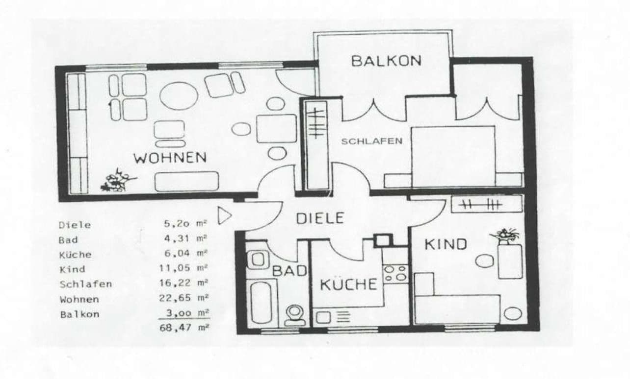 Pronájem bytu 66 m², Heinrich-Hoffmann-Straße 14, Frankfurt am Main, Hessen Pronájem bytu 66 m², Heinrich-Hoffmann-Straße 14, Frankfurt am Main, Hessen