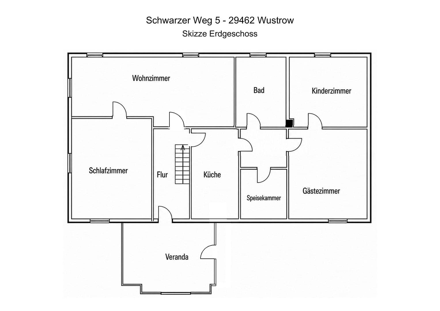 Prodej domu 140 m², pozemek 3.661 m², Oderaue, Braniborsko Prodej domu 140 m², pozemek 3.661 m², Oderaue, Braniborsko