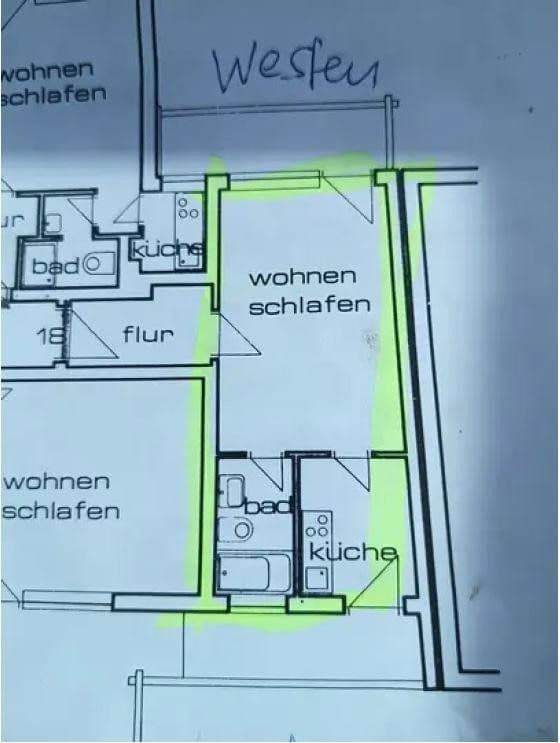 Pronájem bytu 1+1 38 m², Guddenstr.15, München, Bavorsko Pronájem bytu 1+1 38 m², Guddenstr.15, München, Bavorsko