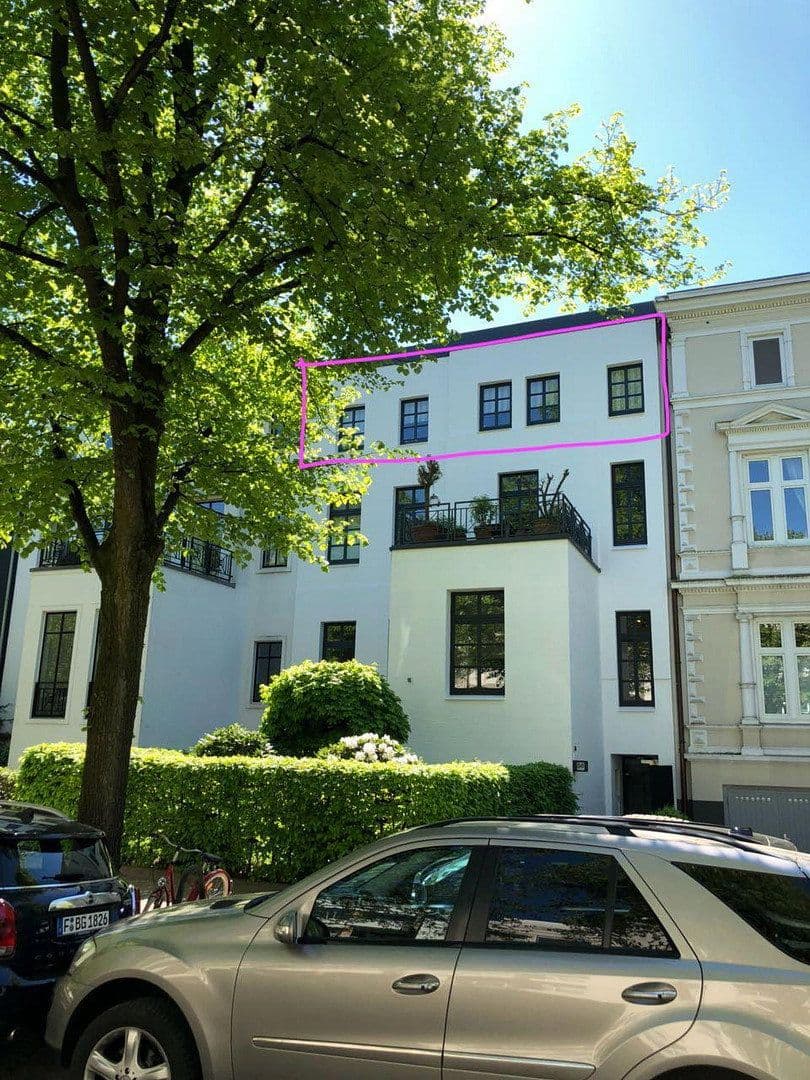 Prodej bytu 1+1 54 m², Werderstraße 58, Hamburg, Hamburg Prodej bytu 1+1 54 m², Werderstraße 58, Hamburg, Hamburg