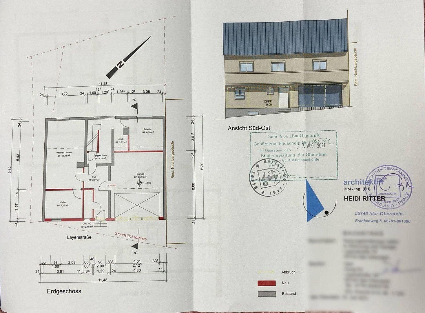 Prodej domu 152 m², pozemek 210 m², Idar-Oberstein, Porýní-Falc Prodej domu 152 m², pozemek 210 m², Idar-Oberstein, Porýní-Falc